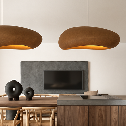 Lustre suspension japonaise moderne fait main pour intérieur et café — LZ4X9T