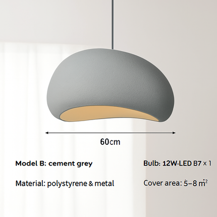Lustre suspension japonaise moderne fait main pour intérieur et café — LZ4X9T