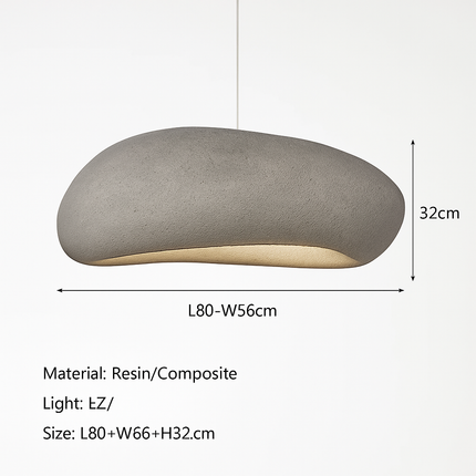 Lustre suspension japonaise moderne fait main pour intérieur et café — LZ4X9T