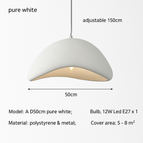 Blanc A D50cm / Blanc chaud