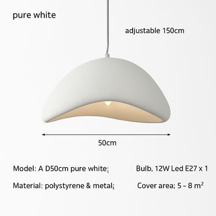 Lustre suspension japonaise moderne fait main pour intérieur et café — LZ4X9T