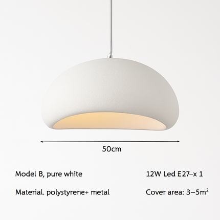 Lustre suspension japonaise moderne fait main pour intérieur et café — LZ4X9T