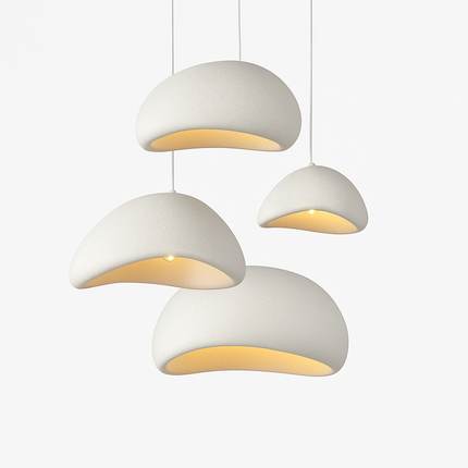 Lustre suspension japonaise moderne fait main pour intérieur et café — LZ4X9T
