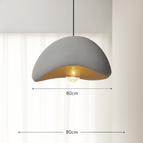 Gris A D80cm / Blanc chaud