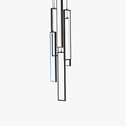 Lustre suspension moderne style loft pour intérieur élégant — LZ4X9M