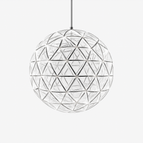 Dia20cm 12LED / Argenté / Blanc chaud 3000K