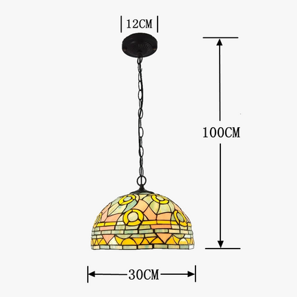 Lustre suspension style nordique rétro pour café et bar — LZ4X9M