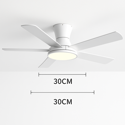 Lustre ventilateur silencieux avec télécommande pour confort optimal — LZ7XQ2