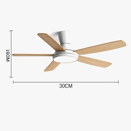 Lustre ventilateur silencieux avec télécommande pour confort optimal — LZ7XQ2