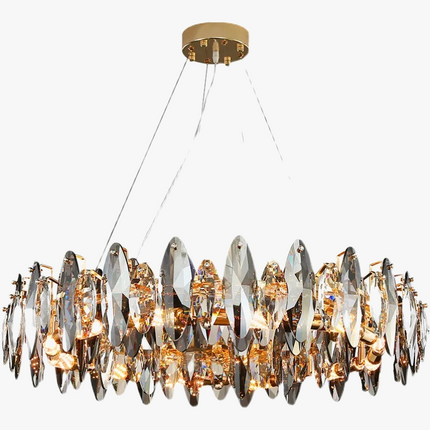 Lustre vintage art déco en cristal pour intérieur — LZ4X9P
