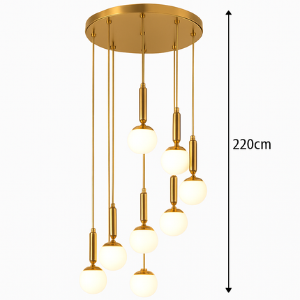 Lustre suspension nordique pour salle à manger éclairage intérieur — LZ4X9P2Q