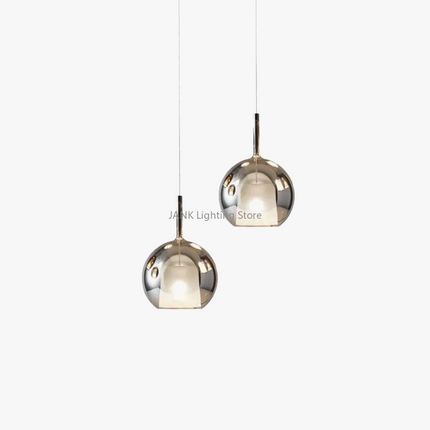 Lustre italien de luxe en bulles de verre pour restaurant — LZ4X9TQ