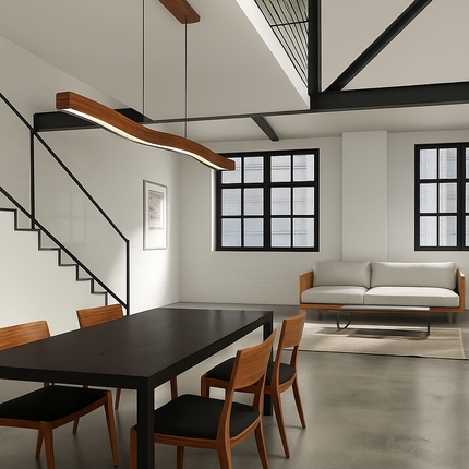 Lustre silencieux pour restaurant japonais et bar design — LZ4Q7M2