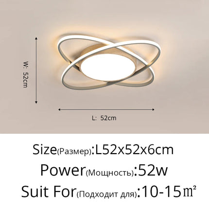 Lustre LED moderne pour entrée intérieure de maison — LZ4Q9T1