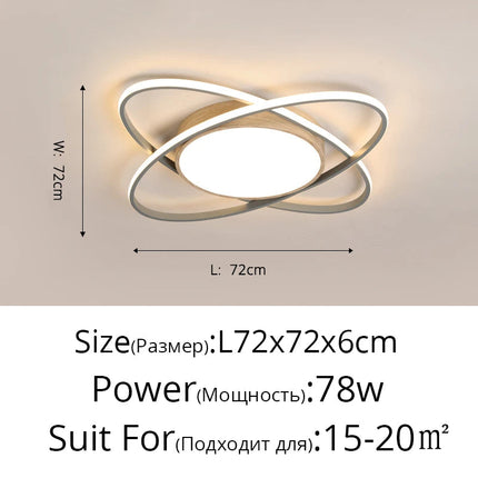 Lustre LED moderne pour entrée intérieure de maison — LZ4Q9T1