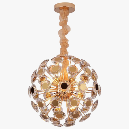 Lustre moderne en cristal pour décoration intérieure romantique — LZ4X9J