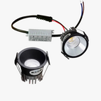 White and black / Coolwhitelight6000K / CN | 3w