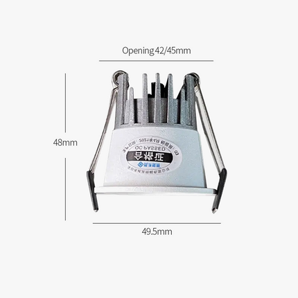 Spot LED encastré anti-éblouissement avec kit de pilotes — LZ4X9Q2