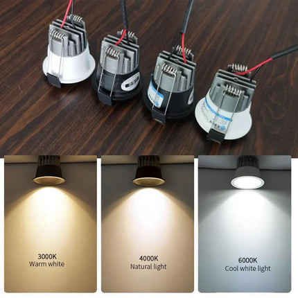 Spot LED encastré anti-éblouissement avec kit de pilotes — LZ4X9Q2