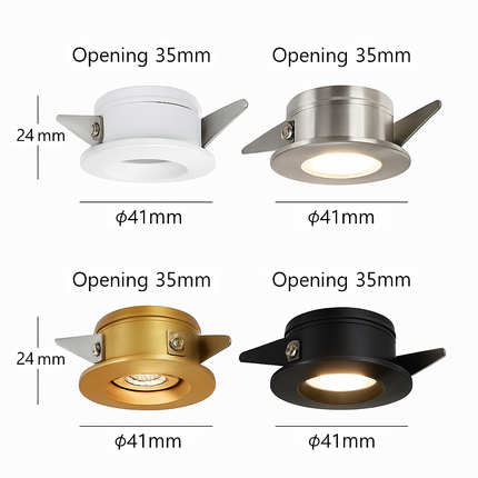 Spot LED encastrable mini pour intérieur avec pilote intégré — LZ4X9P