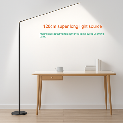 Lampadaire LED minimaliste super lumineux pour lecture et salon — LZ4X9P