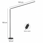 120cm 3 lumières de couleur