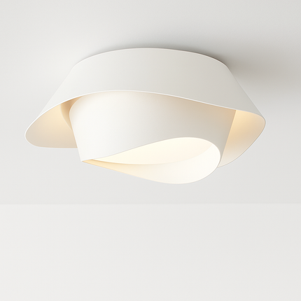 Plafonnier suspension nordique blanc lait pour chambre et restaurant — LZ4X9M