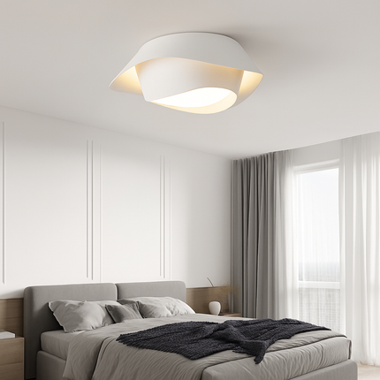 Plafonnier suspension nordique blanc lait pour chambre et restaurant — LZ4X9M