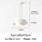 B D40cm / Intensité variable avec télécommande