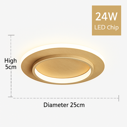 Plafonnier LED moderne pour couloir, escalier et balcon — LZ4G7XQ
