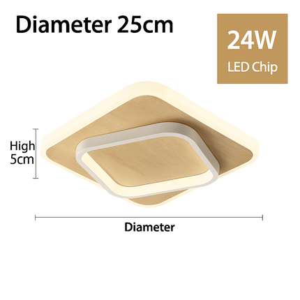Plafonnier LED moderne pour couloir, escalier et balcon — LZ4G7XQ