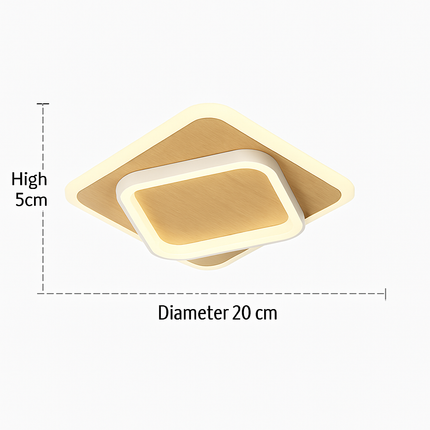 Plafonnier LED moderne pour couloir, escalier et balcon — LZ4G7XQ