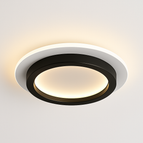 Cercle noir1 / Blanc chaud