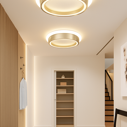 Moderne LED Allée Plafonnier Lustre Pour Couloir Escaliers Foyer Balcon Chambre Salle De Bains Luminaires Intérieur Lustre
