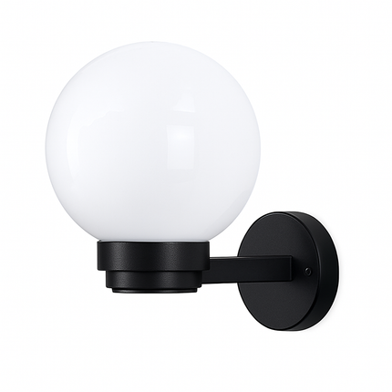 Applique murale LED globe 15W étanche pour extérieur et jardin — LZ4X9P