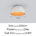 BOblique Blanc35cm / Blanc chaud, pas de télécommande