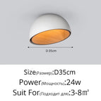 BOblique Blanc35cm / Intensité variable Avec télécommande