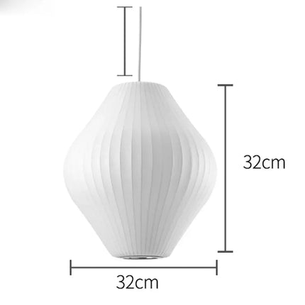 Applique murale Japandi tissée main en soie pour salon et chambre — LZ4D9XQ