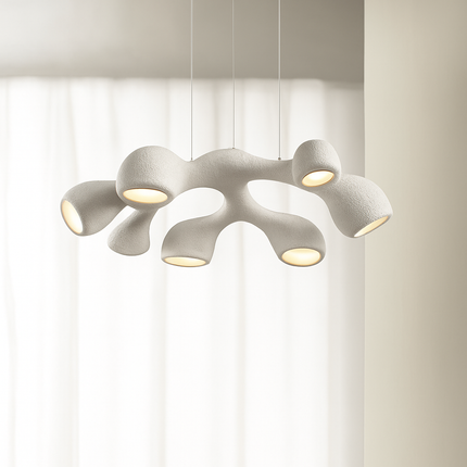 Suspension nordique minimaliste en résine pour salon et hall — LZ4T9X