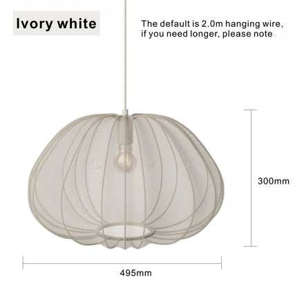 Suspension lanterne ballon nordique pour salon et escalier — LZ4M9Q2