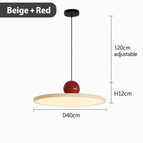 40cm Beige Rouge / Blanc chaud