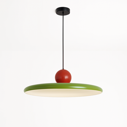 Suspension LED nordique forme soucoupe crème pour intérieur — LZ4N7Q2