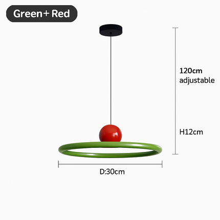Suspension LED nordique forme soucoupe crème pour intérieur — LZ4N7Q2