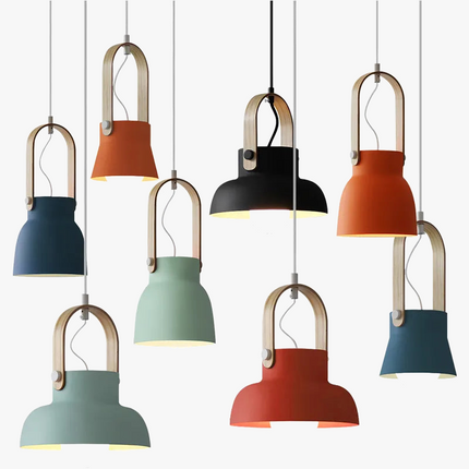 Suspension LED style loft nordique pour cuisine et chambre — LZ4P9X