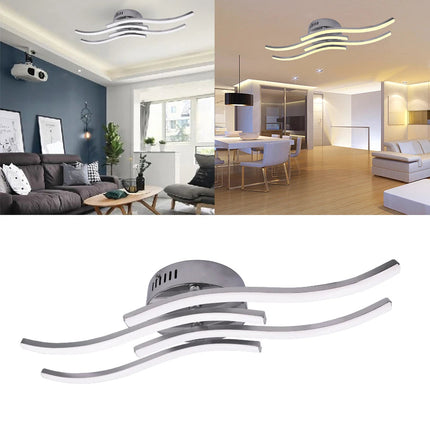 Plafonnier LED design en aluminium pour décoration moderne — LZ4X9T
