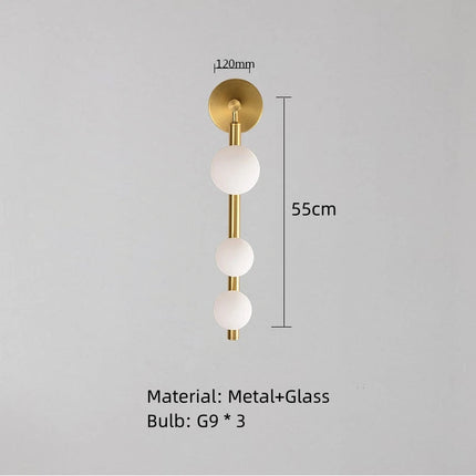 Applique murale en métal design contemporain — LZ4X9M