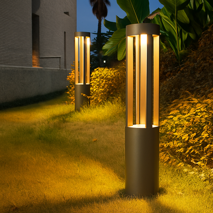 Lampadaire LED extérieur étanche pour jardin, parc et villa — LZ4X9M