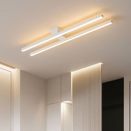 Plafonnier LED industriel avec barre lumineuse Warren — LZ4T9X