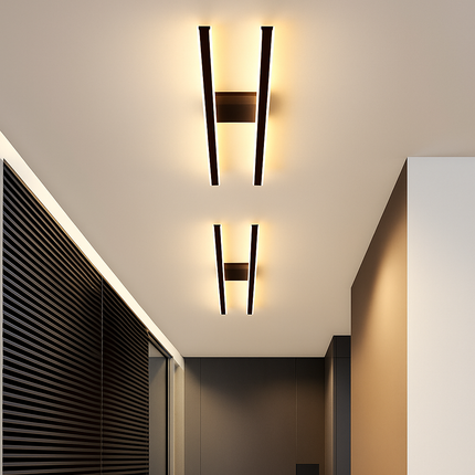 Plafonnier LED industriel avec barre lumineuse Warren — LZ4T9X