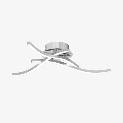 Plafonnier LED design en métal avec 3 barres courbées Teylor — LZ4X9M
